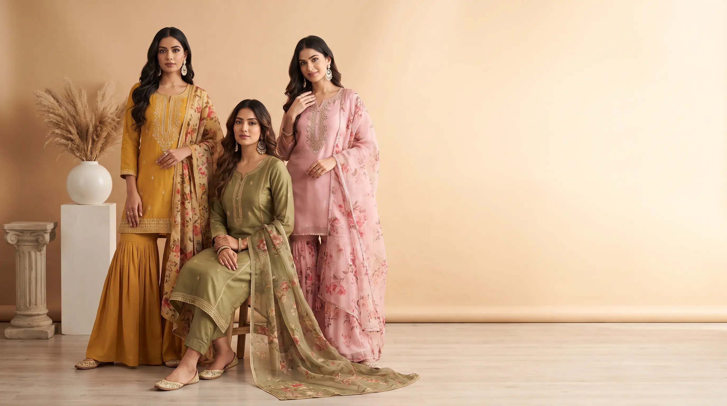 Embroidered Kurta Collection