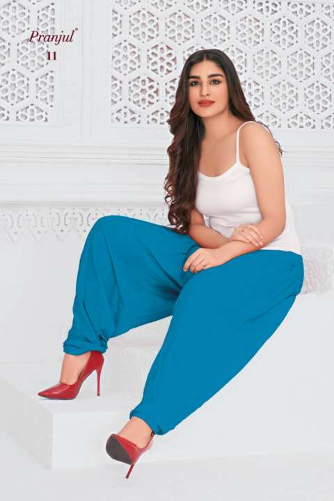 Cotton Salwar – Ocean Blue