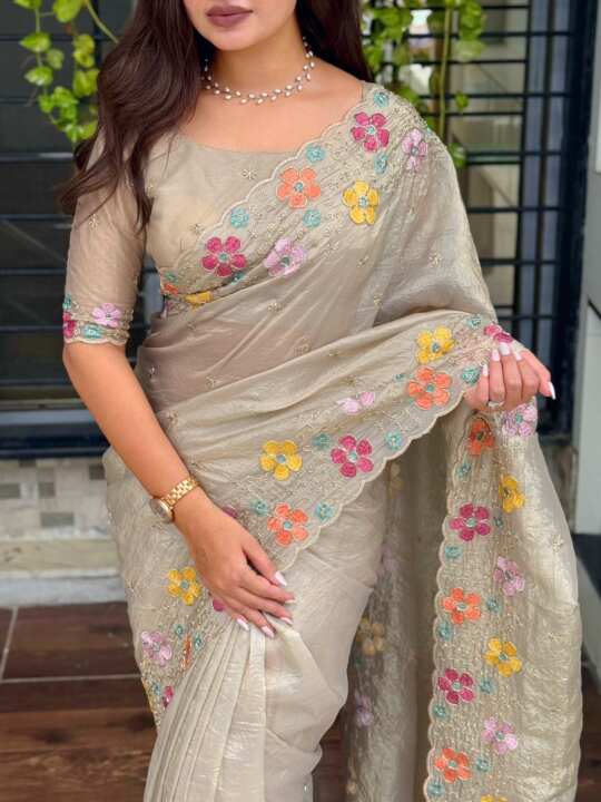 Saree_sufi silk crush - View 3