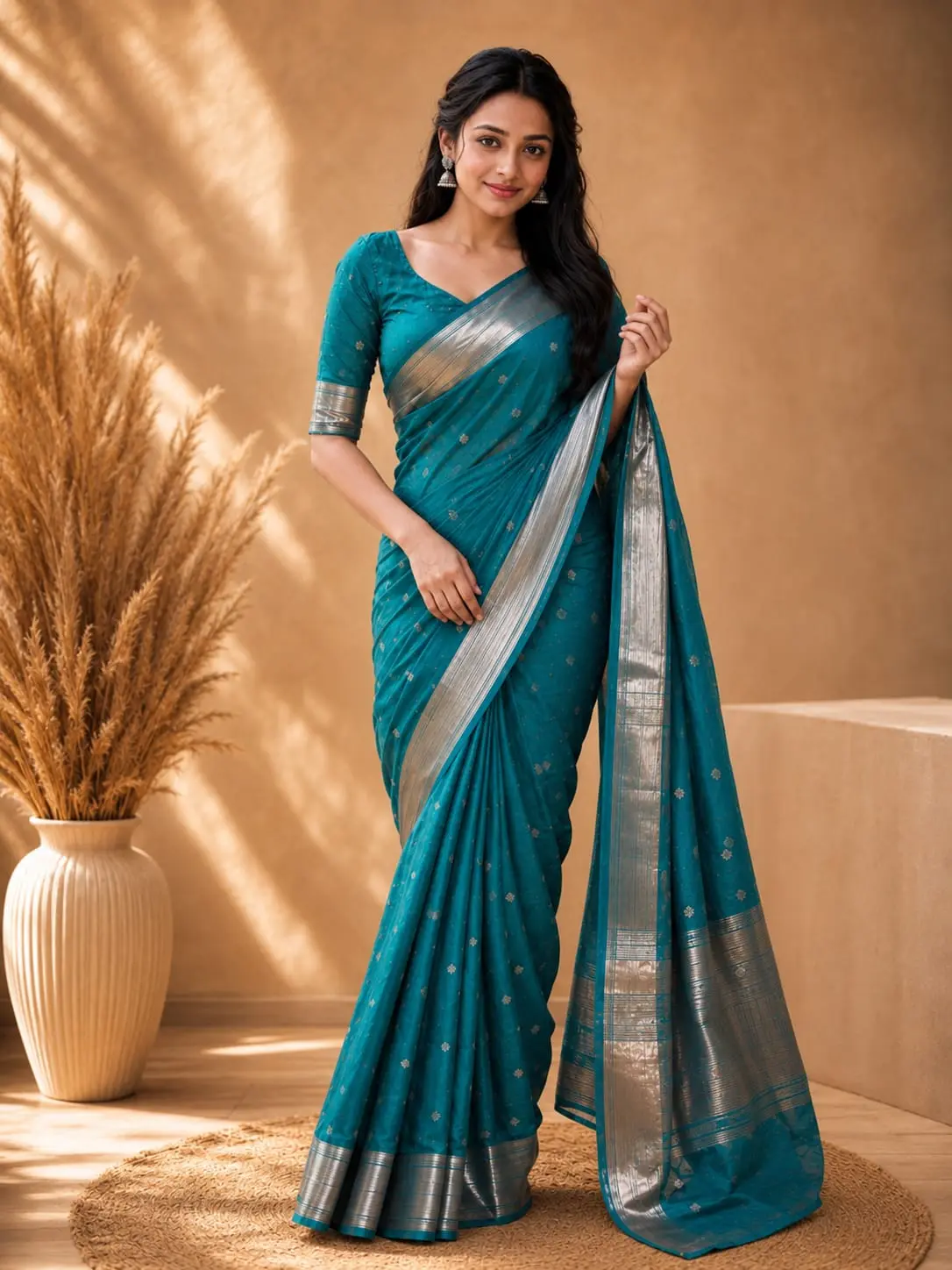 Banarasi Organza Silk Saree - View 2