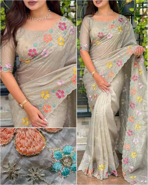 Saree_sufi silk crush - View 6