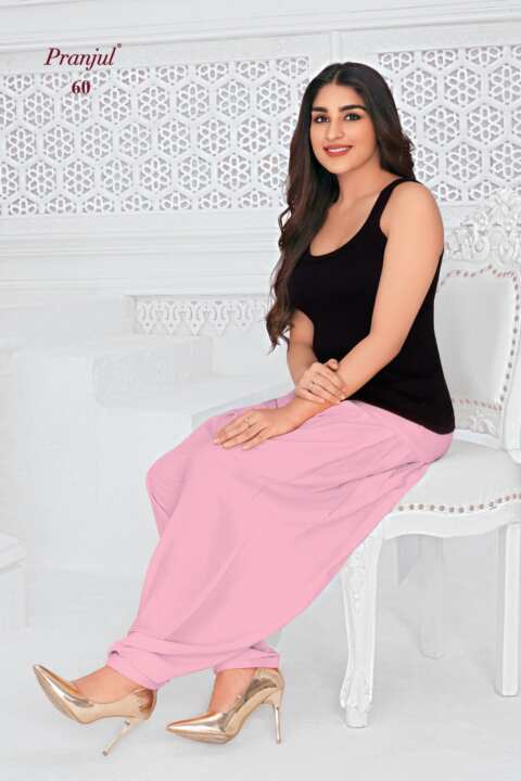 Cotton Salwar – Soft Pink