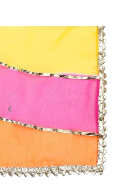 Multicolor Jodhpur Gota Patti Dupatta - View 4