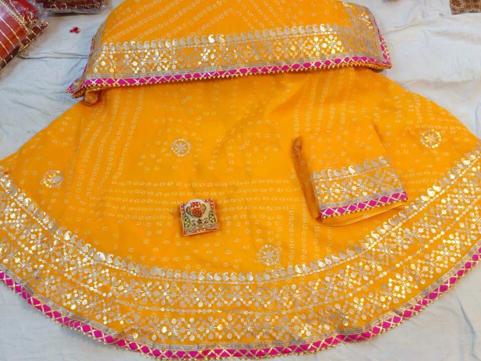 Kota cotton lehenga choli dupatta - View 4