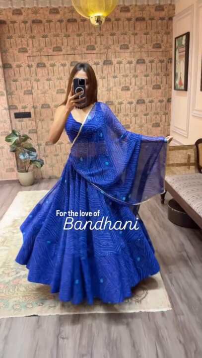 Exclusive Printed Georgette Full Stitched Lehenga Choli