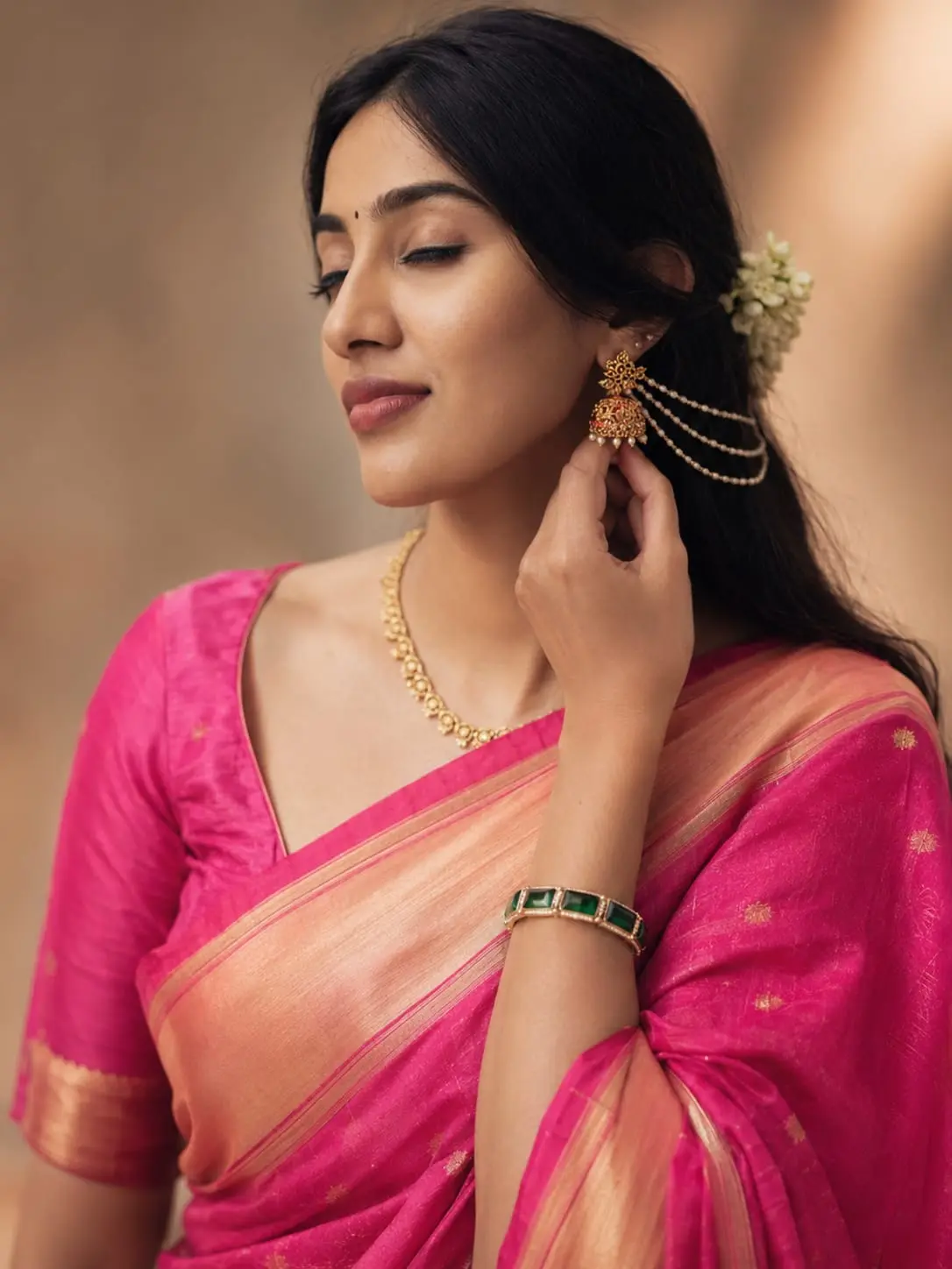 Banarasi Organza Silk Saree