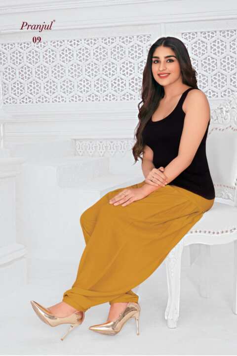 Women's Cotton Salwar – Mustard Yellow