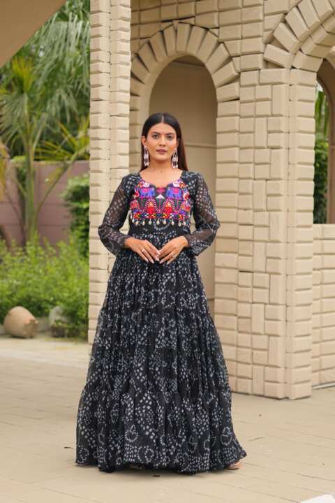 Navratri Special Kodi Lace & Gown - View 7