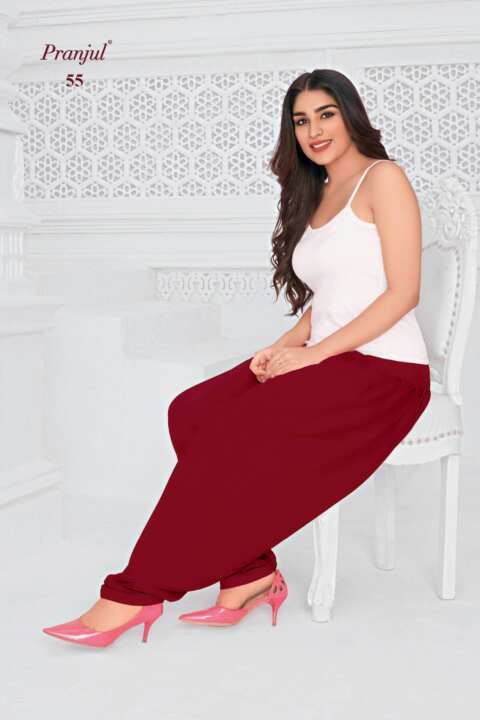 Cotton Salwar – Deep Maroon