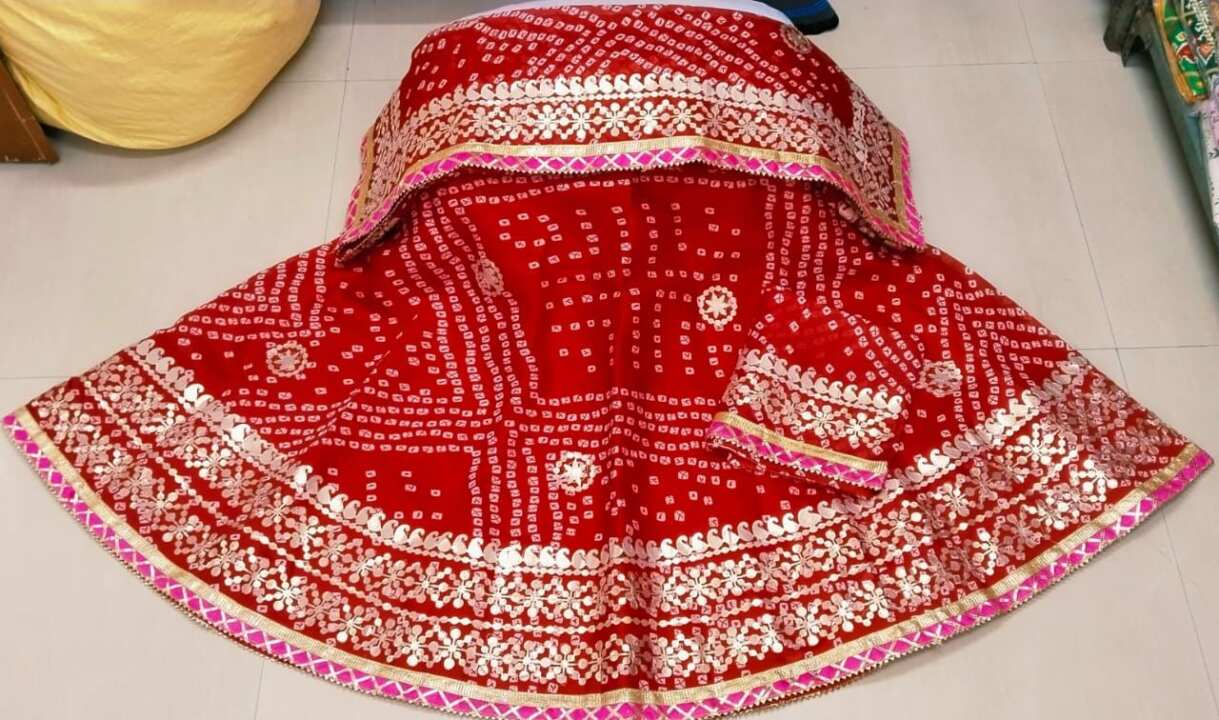 Kota cotton lehenga choli dupatta - View 2