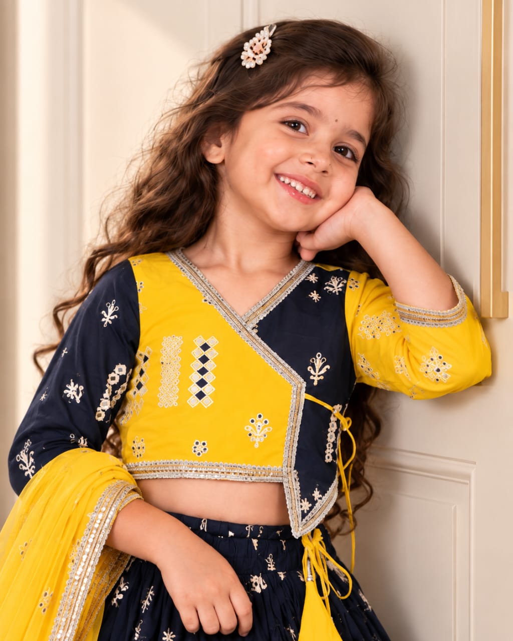 Kids Dandiya Special Lehenga Choli Combo - View 4