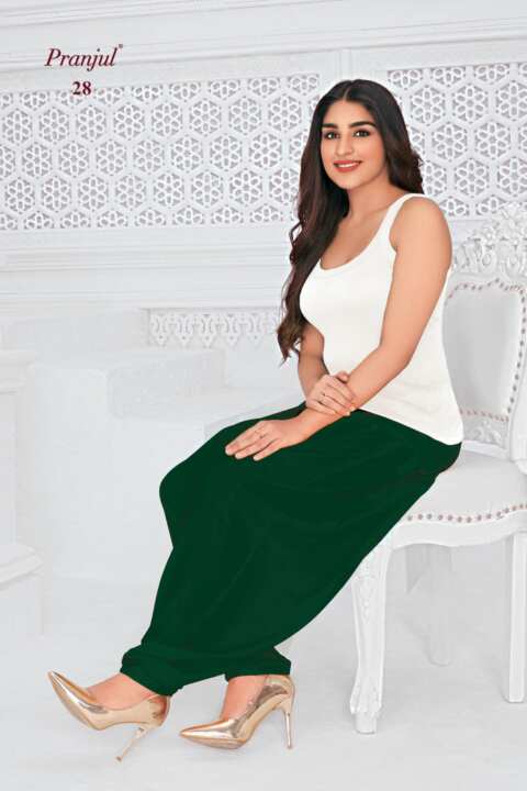 Cotton Salwar – Dark Green
