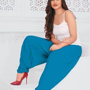 Cotton Salwar – Ocean Blue