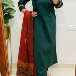 Azrakh Prints in Dhabu Cotton
